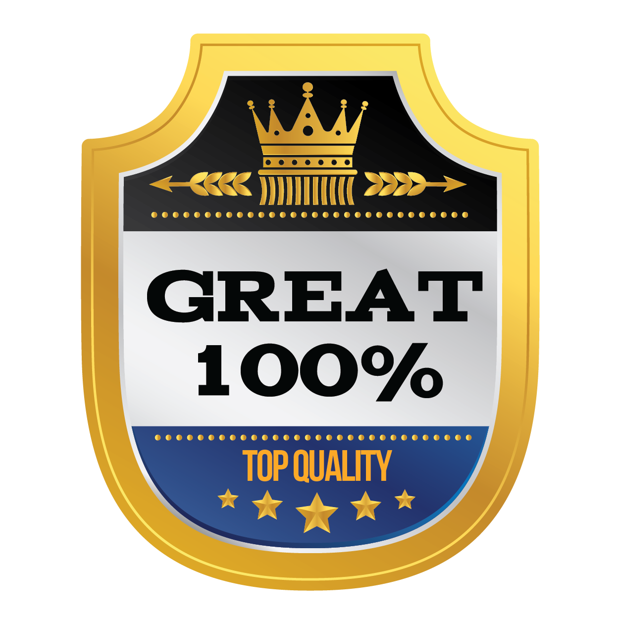Blue Award Warranty Badges illustrator-13